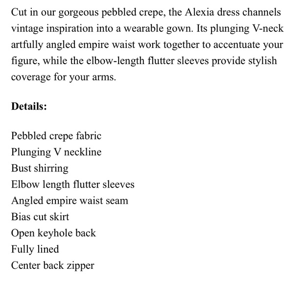 Jenny Yoo Alexia Bridesmaid Dress - Picture 6 of 6